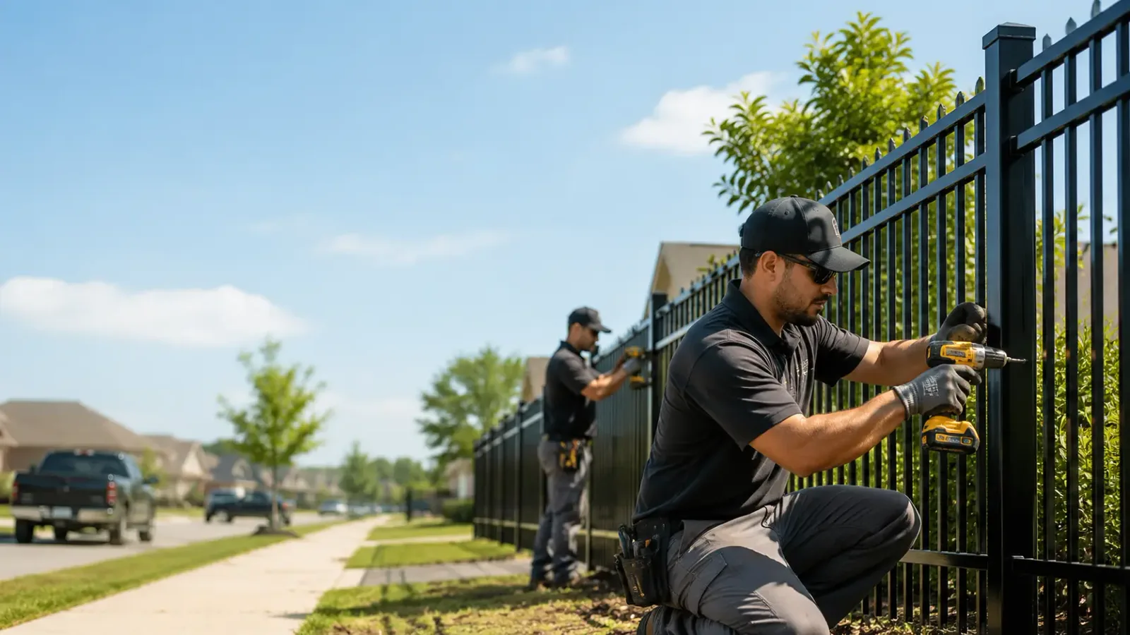 Metal Fence Installation in Rochester, MI